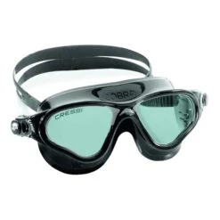 Cressi Cobra Schwimmbrille Schwarz Mit Getönten Gläsern