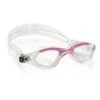 Cressi Flash Medium Schwimmbrille Weiß/rosa Mit Transparenten Gläsern -Cressi cri fde203040 001