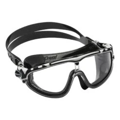 Cressi Skylight Schwimmbrille Schwarz Mit Transparenten Gläsern