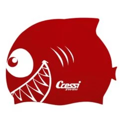 Cressi Badekappe Shark Rot Für Kinder